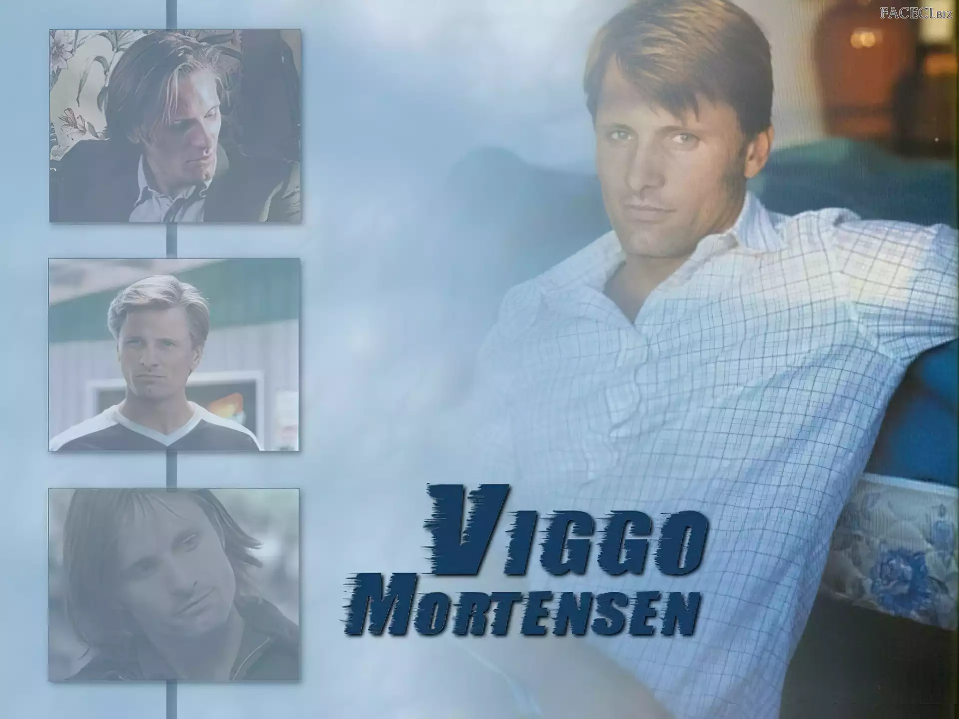 Viggo Mortensen, koszula w krate